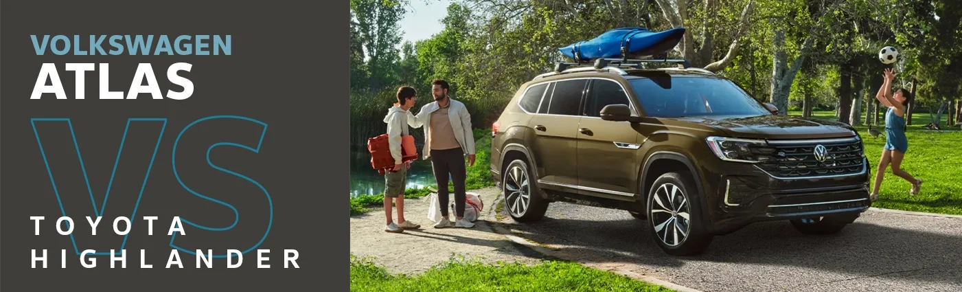 Volkswagen Atlas vs Toyota Highlander Comparison at Volkswagen of Ann Arbor